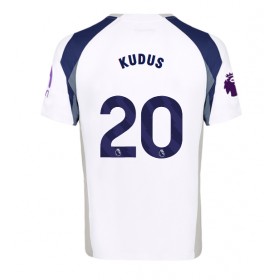 Tottenham Hotspur Mohammed Kudus #20 Hemmakläder 2025-26 Kortärmad
